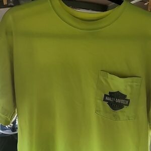 Harley-Davidson Mens Yellow T-Shirt